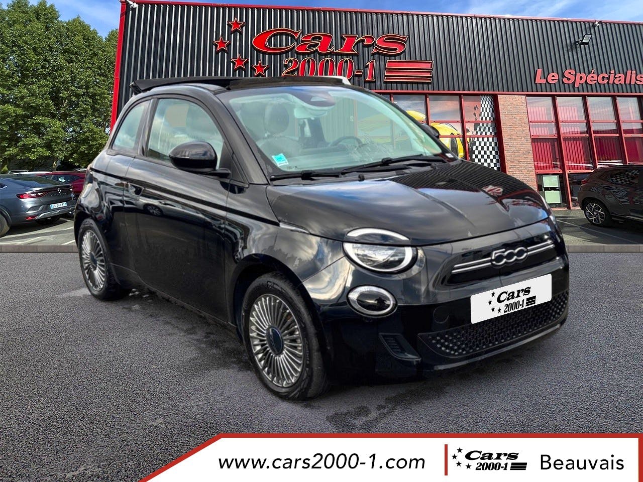 Fiat 500e CABRIOLET  500C e 118 ch Icone '2021' occasion - Photo 3