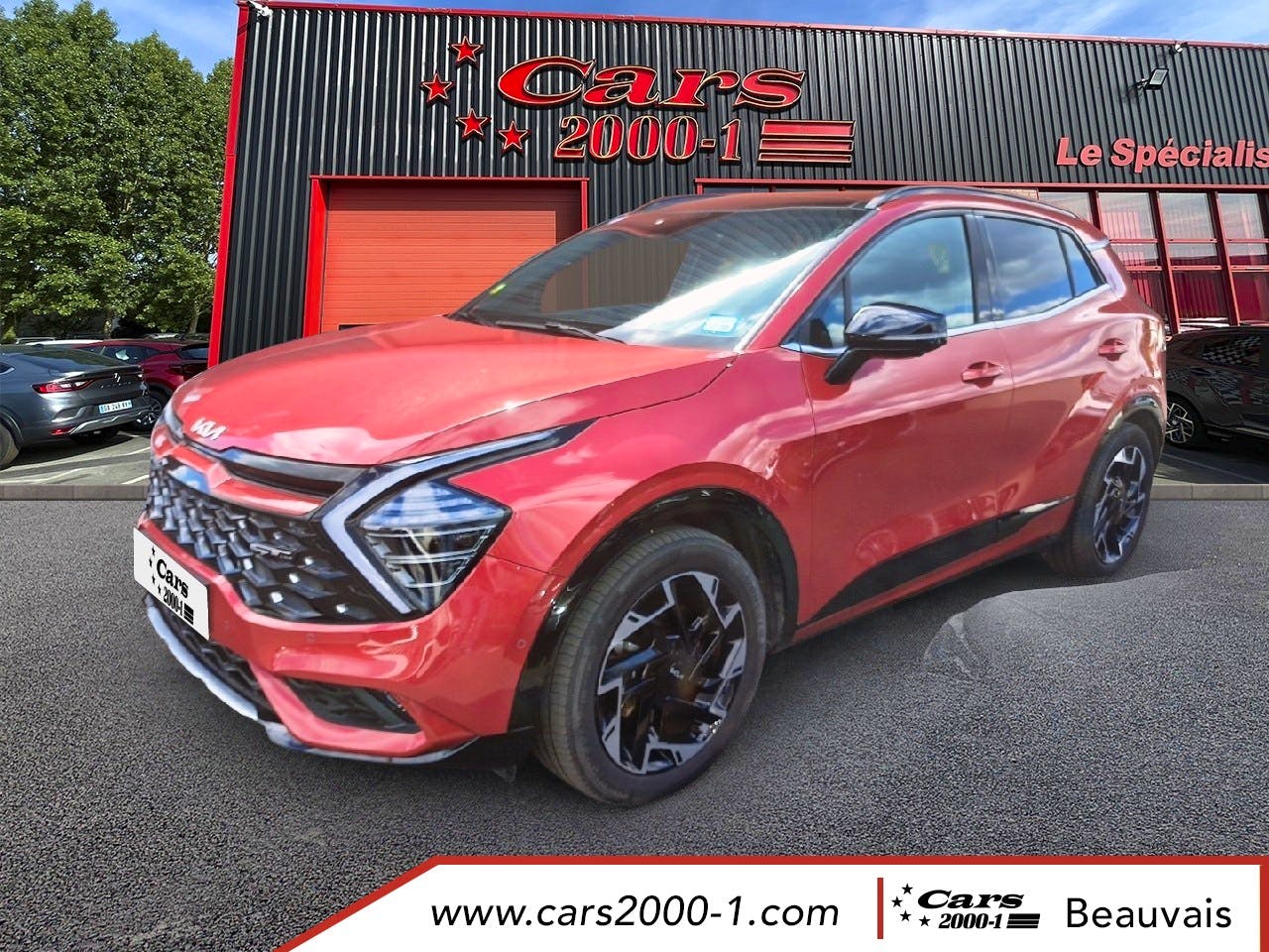 Kia Sportage  1.6 T-GDi 265ch ISG Hybride Rechargeable BVA6 4x4 GT Line Premium occasion - Photo 1