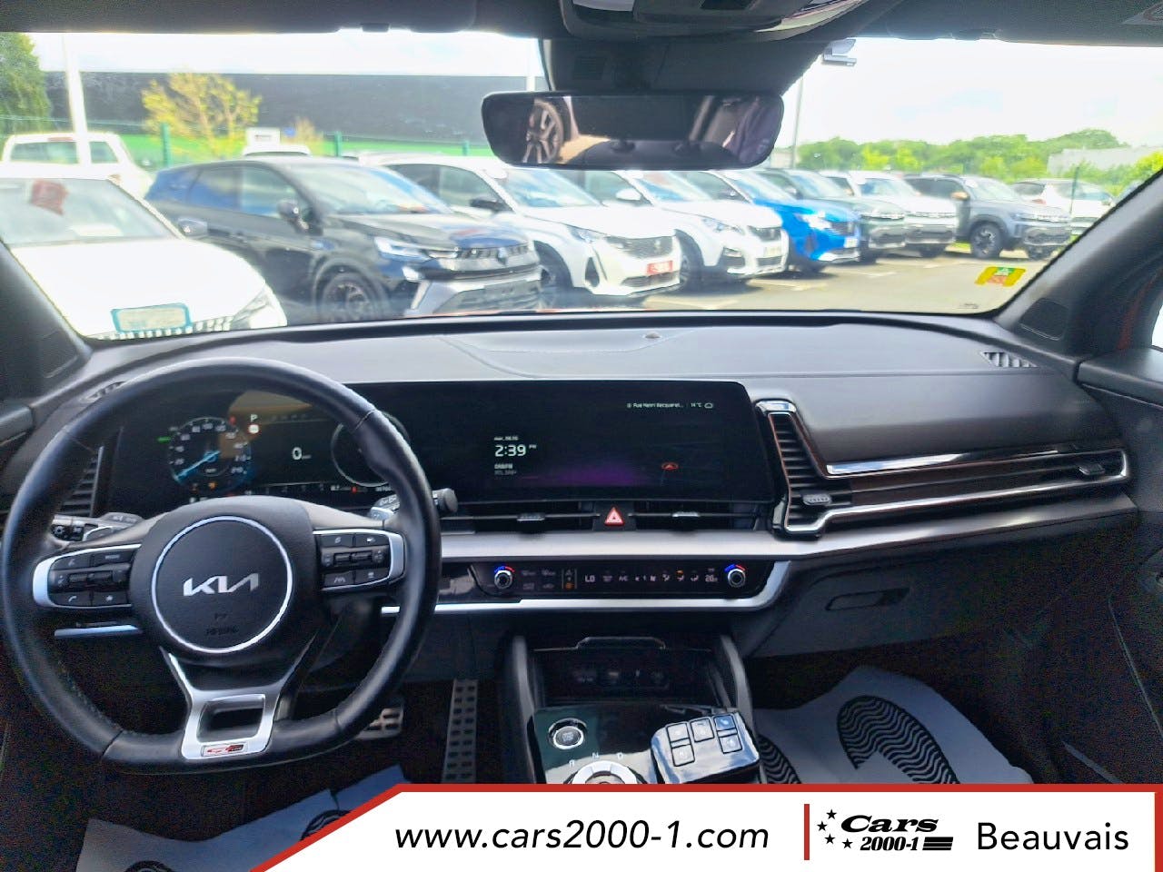 Kia Sportage  1.6 T-GDi 265ch ISG Hybride Rechargeable BVA6 4x4 GT Line Premium occasion - Photo 10