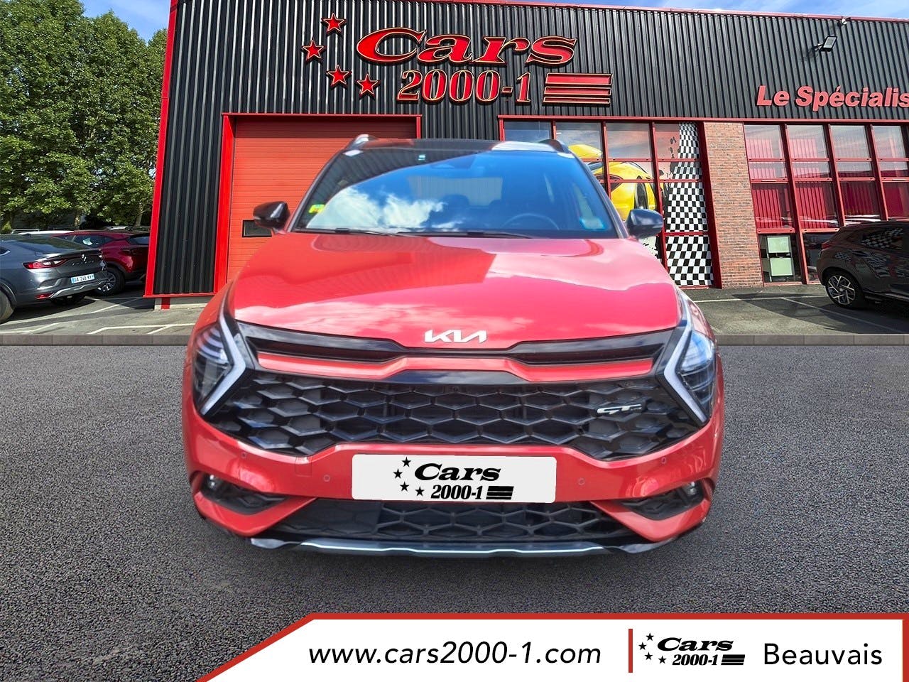 Kia Sportage  1.6 T-GDi 265ch ISG Hybride Rechargeable BVA6 4x4 GT Line Premium occasion - Photo 2