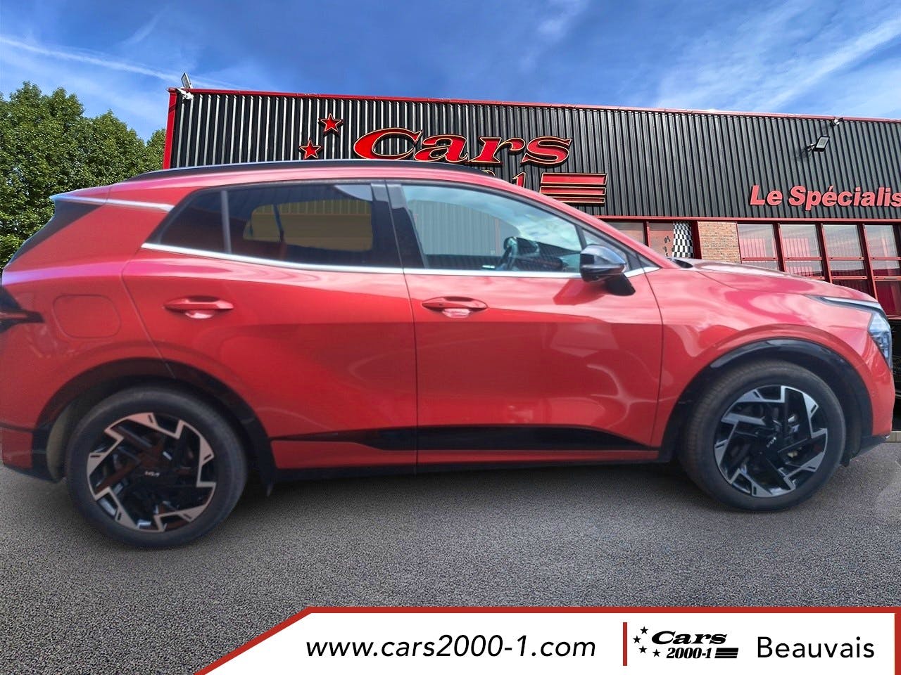 Kia Sportage  1.6 T-GDi 265ch ISG Hybride Rechargeable BVA6 4x4 GT Line Premium occasion - Photo 4
