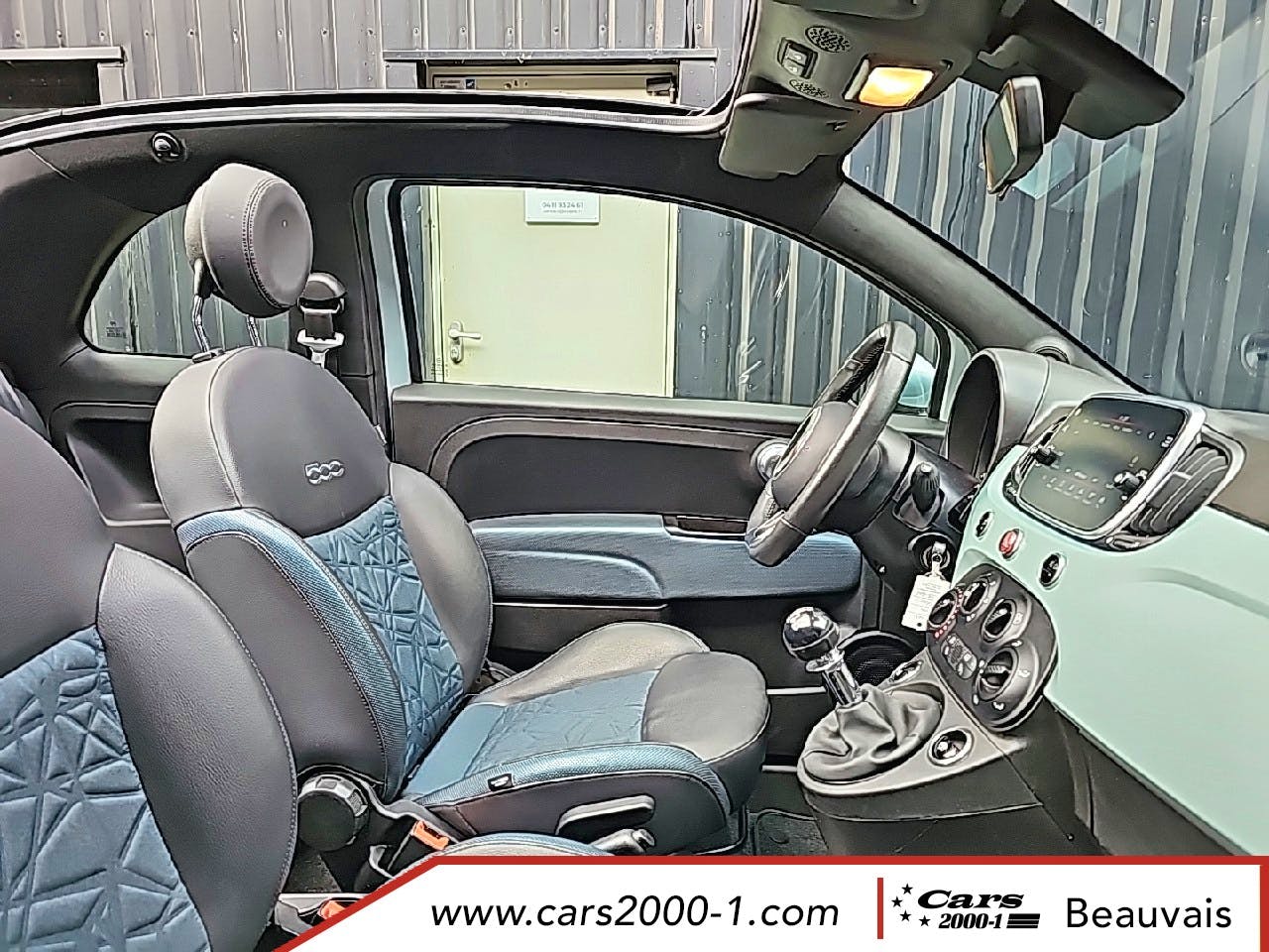 Fiat 500C  1.0 70 ch Hybride BSG S/S Hybrid Launch Edition occasion - Photo 16