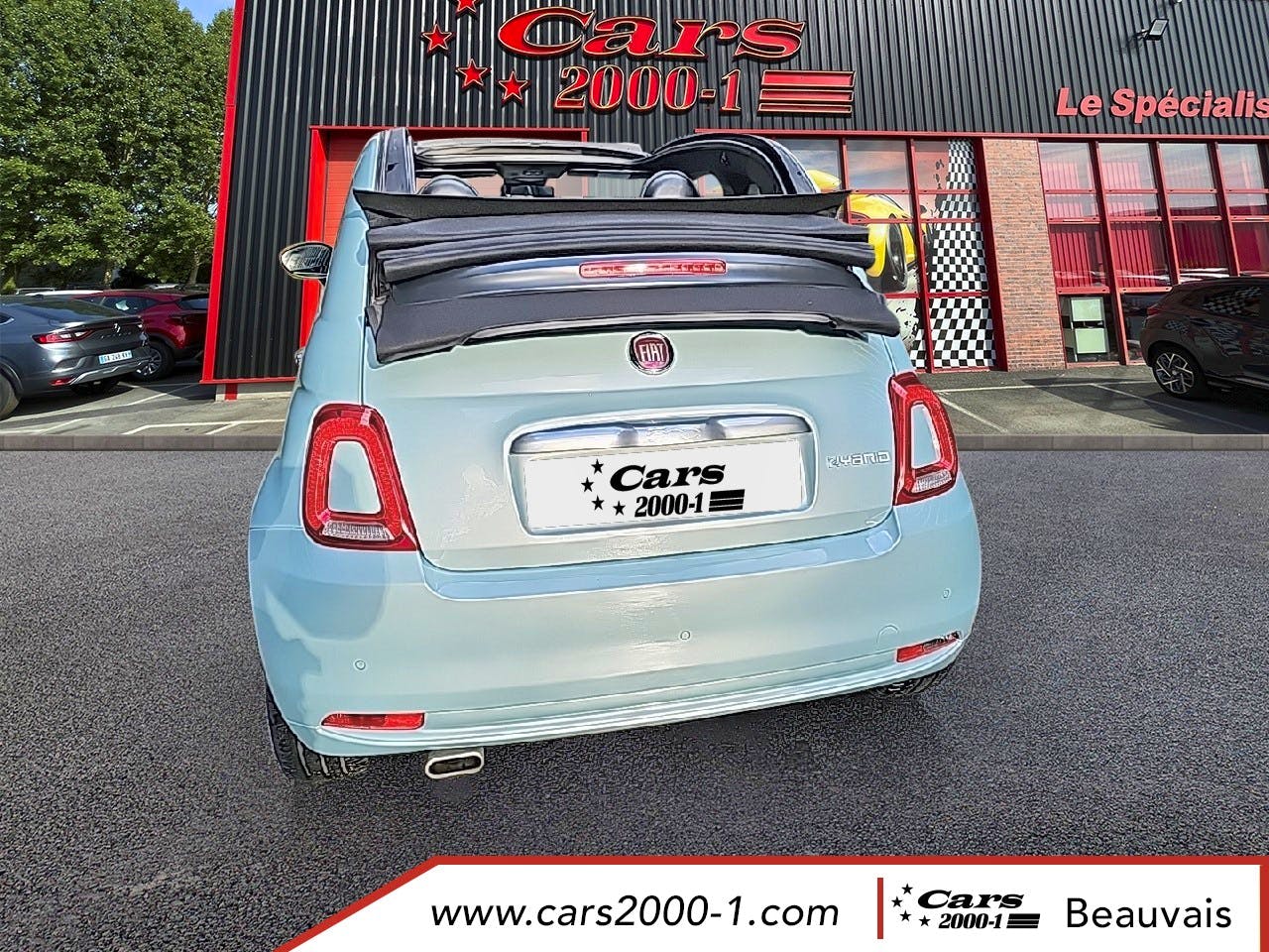 Fiat 500C  1.0 70 ch Hybride BSG S/S Hybrid Launch Edition occasion - Photo 5