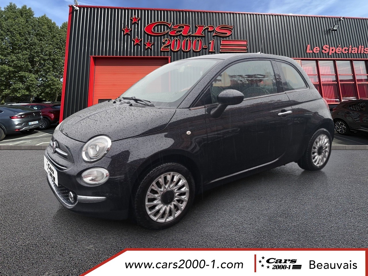 Fiat 500  1.2 69 ch Eco Pack Lounge occasion - Photo 1