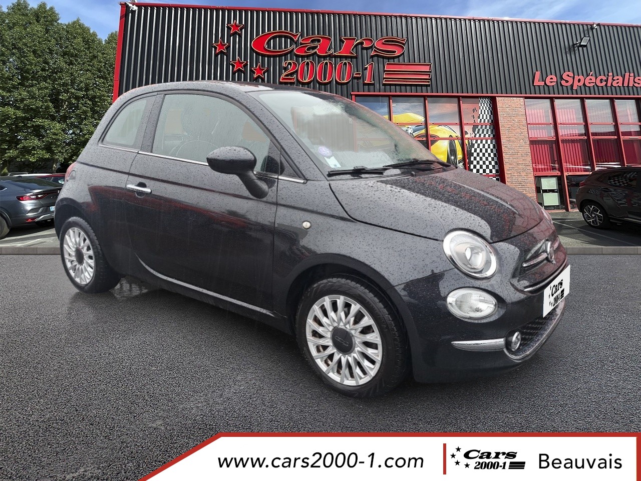 Fiat 500  1.2 69 ch Eco Pack Lounge occasion - Photo 3